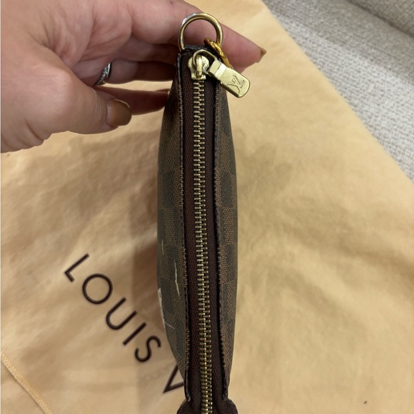 Authentic Louis Vuitton limited edition. Pochette damier ebene travel mini - Picture 11 of 15